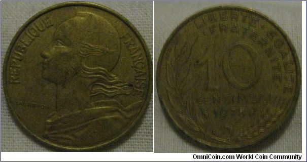 VF 1978 10 centimes