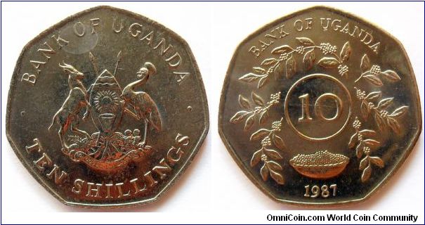 10 shillings.
1987