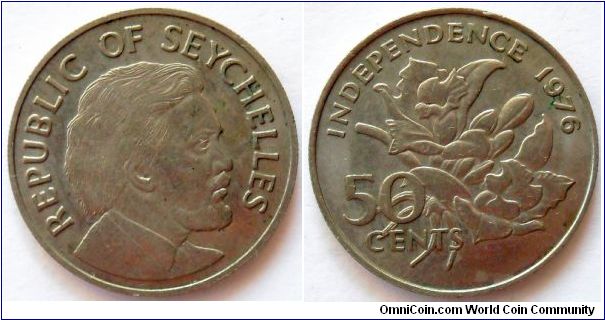 50 cents.
1976, Declaration of Independence
