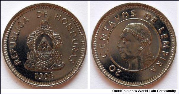 20 centavos.
1999