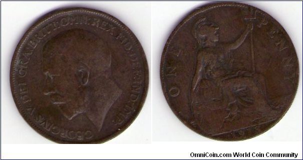 george v one penny