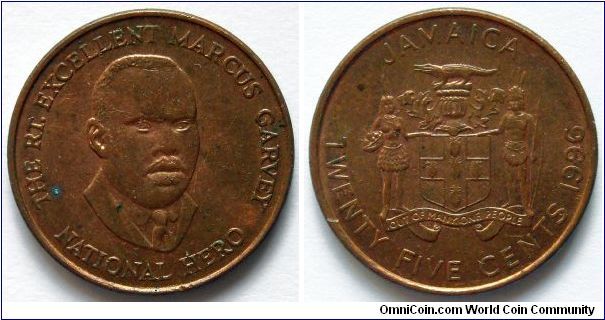 25 cents.
1996, Marcus Garvey
(1887-1940)