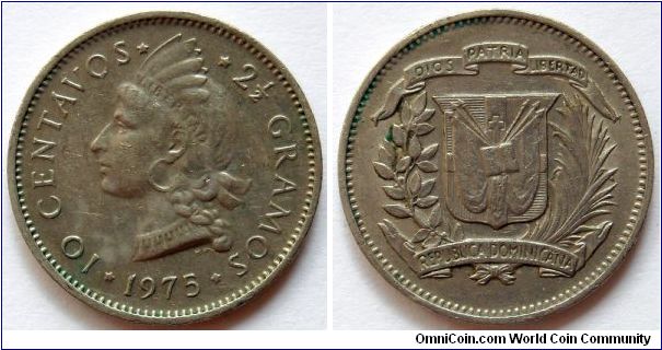 10 centavos.
1975