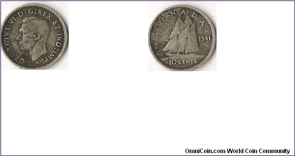Georgivus Silver Dime (Coin Roll Hunting)
