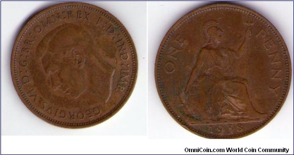 One Penny
George VI