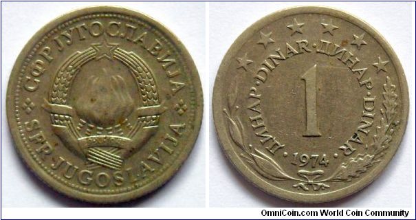 1 dinar.
1974
