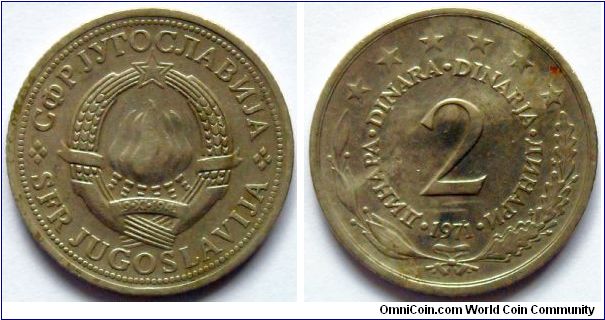 2 dinara.
1971