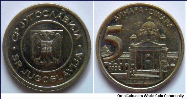 5 dinara.
2002