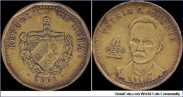 1 Peso 2001