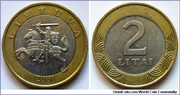 2 litai.
2001