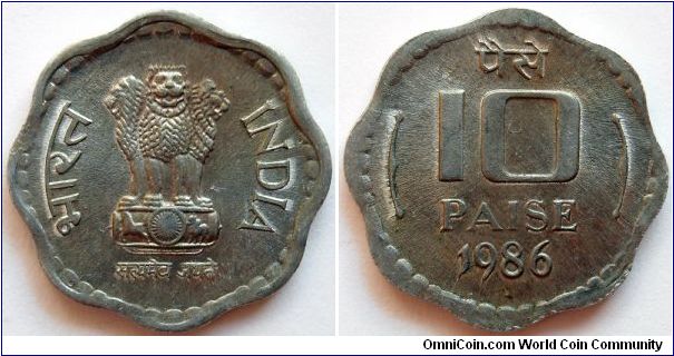 10 paise.
1986