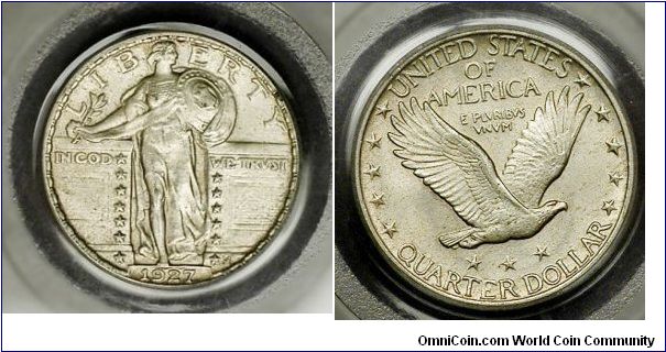 Standing Liberty Quarter 1927-P