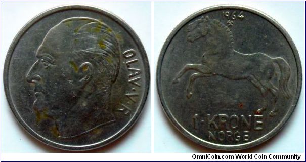 1 krone.
1964