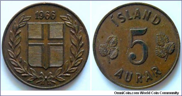 5 aurar.
1966