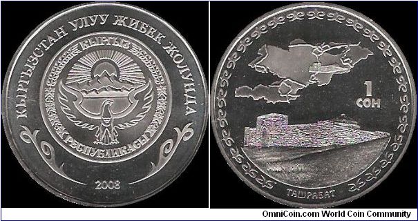 1 Som 2008, the Silk Road - Tashrabat