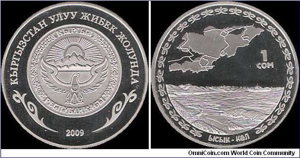 1 Som 2009, the Silk Road - Issikkul