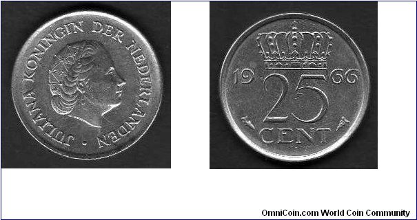 25 Cents

km# 183
===================
1950-1980
===================