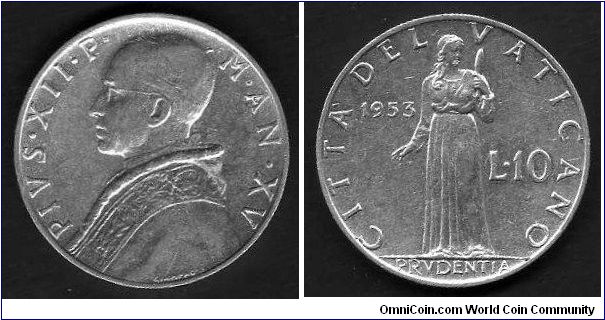 10 Lire__

Y# 52__

1951-58 
