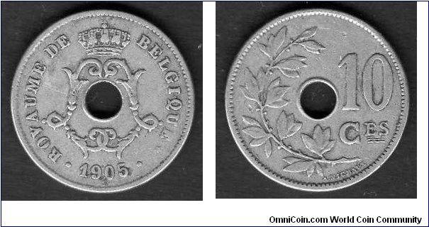 10 Centimes__

km# 52__

Belgique__

1903-1906
