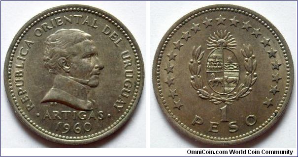 1 peso.
1960