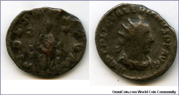 253-260Ad
Valerian I
antoninianus
FIDES MILITVM