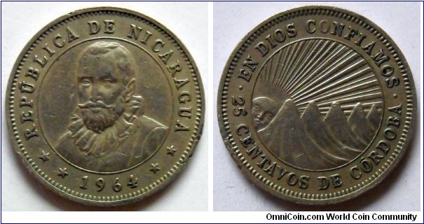 25 centavos.
1964