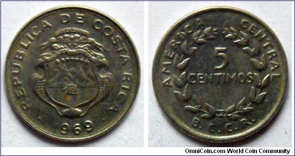 5 centimos.
1969