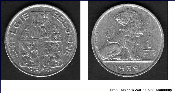 1 Franc__

km# 119__

Belgique
