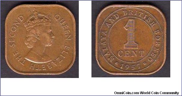 *MALAYA & BRITISH BORNEO*
___________________

1 Cent__

km# 1__

1956-1961
