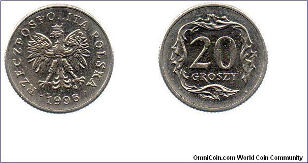 1996 20 groszy