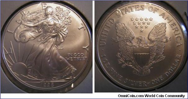 1998 American Silver Eagle - USA