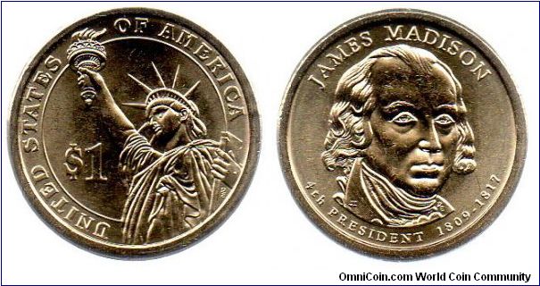 2007 James Madison Dollar