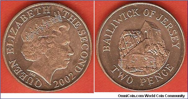 2 pence
L'Hermitage St. Helier
Elizabeth II by Ian Rank-Broadley
copper-plated steel