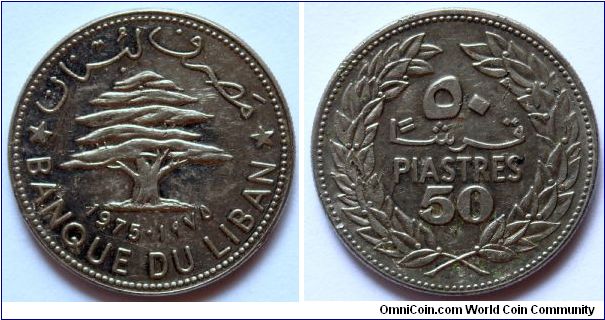 50 piastres.
1975