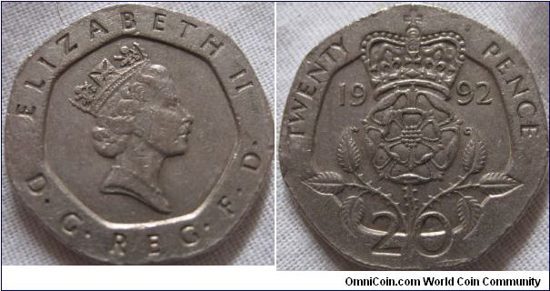 EF 1992 large head 20p