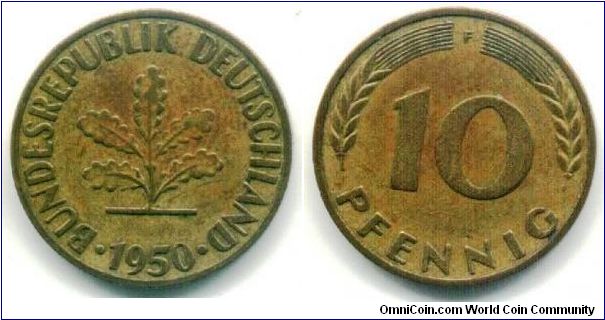 BD first series.
10pfennig
21.5mm diameter