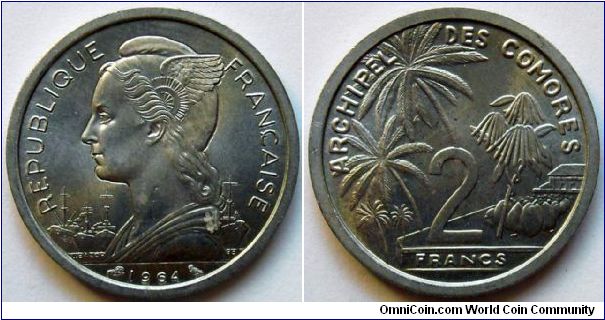 2 francs.
1964