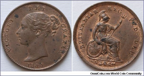 VICTORIA
ONE THIRD-FARTHING
(1/12th of a Penny)

Minted for use in Malta.

S3952