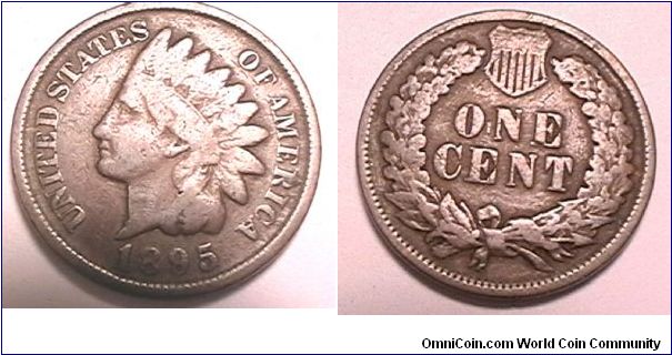 Indian Head Cent, Bronze, G-6