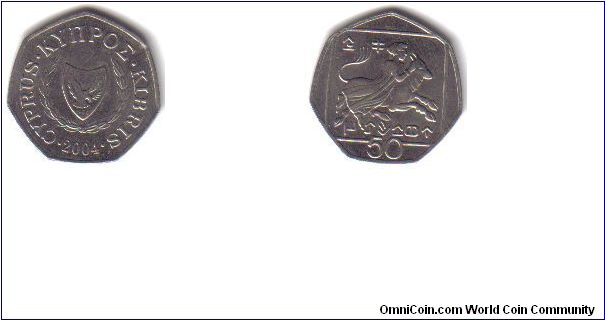 Cyprus, 50 Cents, 2004