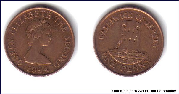 Jersey, 1 Penny, 1994