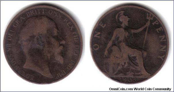 Great Britain, 1 Penny, 1903