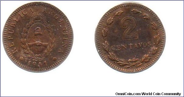 1941 2 centavos