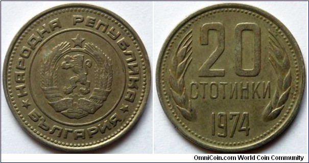 20 stotinki.
1974