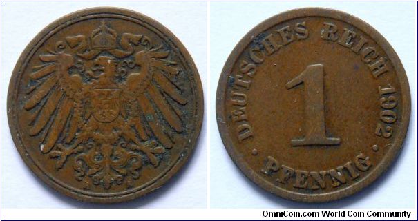 1 pfennig.
1902