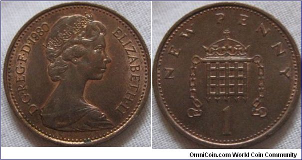 EF 1980 penny lots of lustre