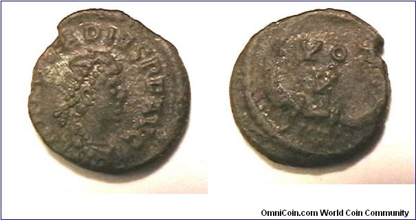 Arcadius 383-408 AD, DN ARCADIVS PF AVG, VOT V