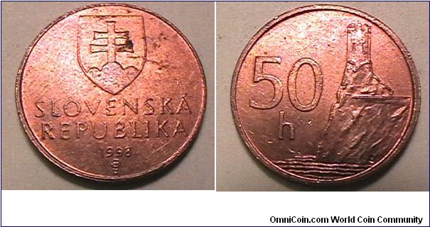 50 Halierov, Copper plated steel