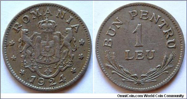 1 leu.
1924