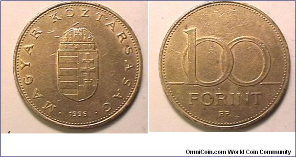 100 Forint, Brass